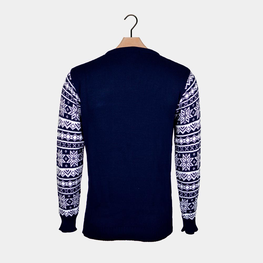 Skiers Men's Ugly Christmas Sweater 