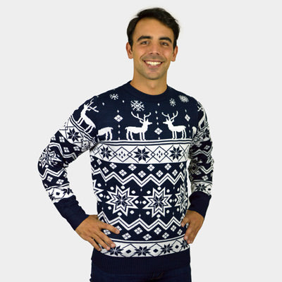 Ugly Christmas Sweater Nordic Men