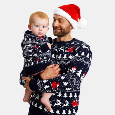 Organic Cotton Ugly Christmas Sweater for Family