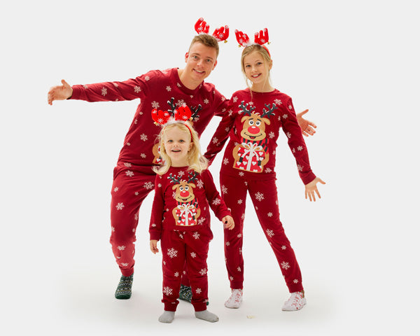 Ugly Christmas Sweater Pajama for Family