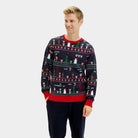 Ugly Christmas Sweater Vintage Gaming Mens 
