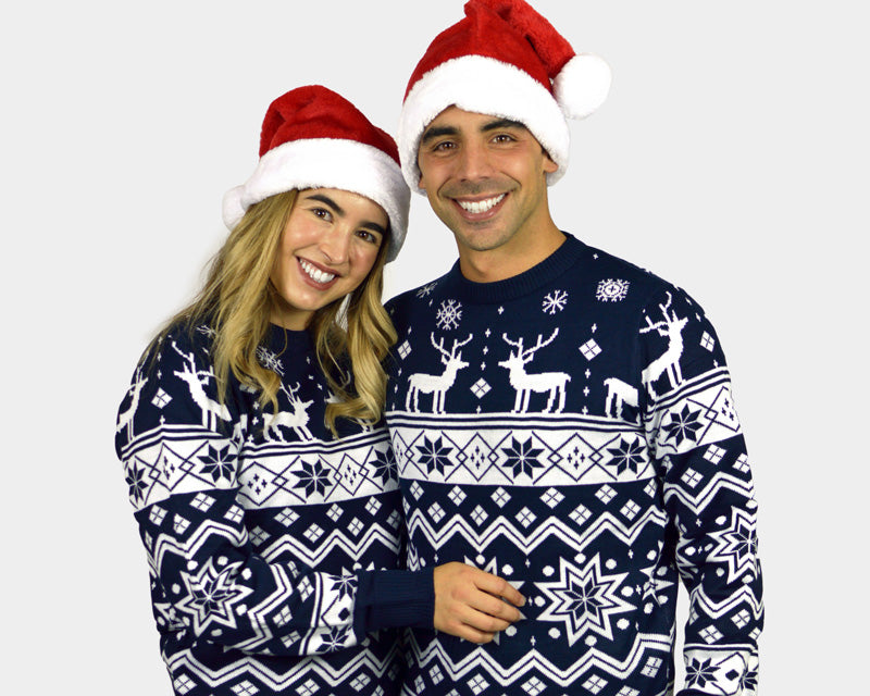 ugly christmas sweater women men menu