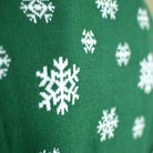 Green Family Ugly Christmas Sweater Holly Jolly with Sequins detail 1