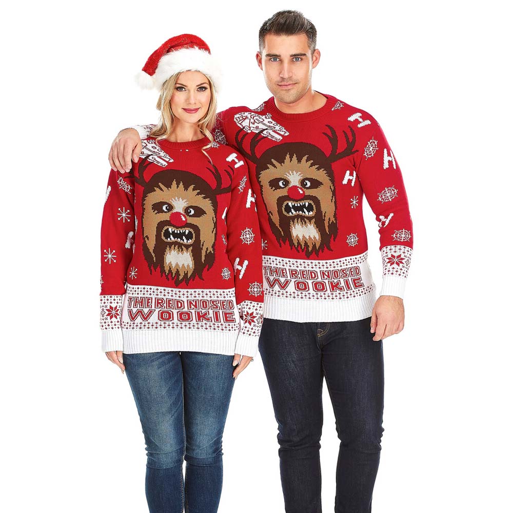 Couple Star Wars Chewbacca Ugly Christmas Sweater