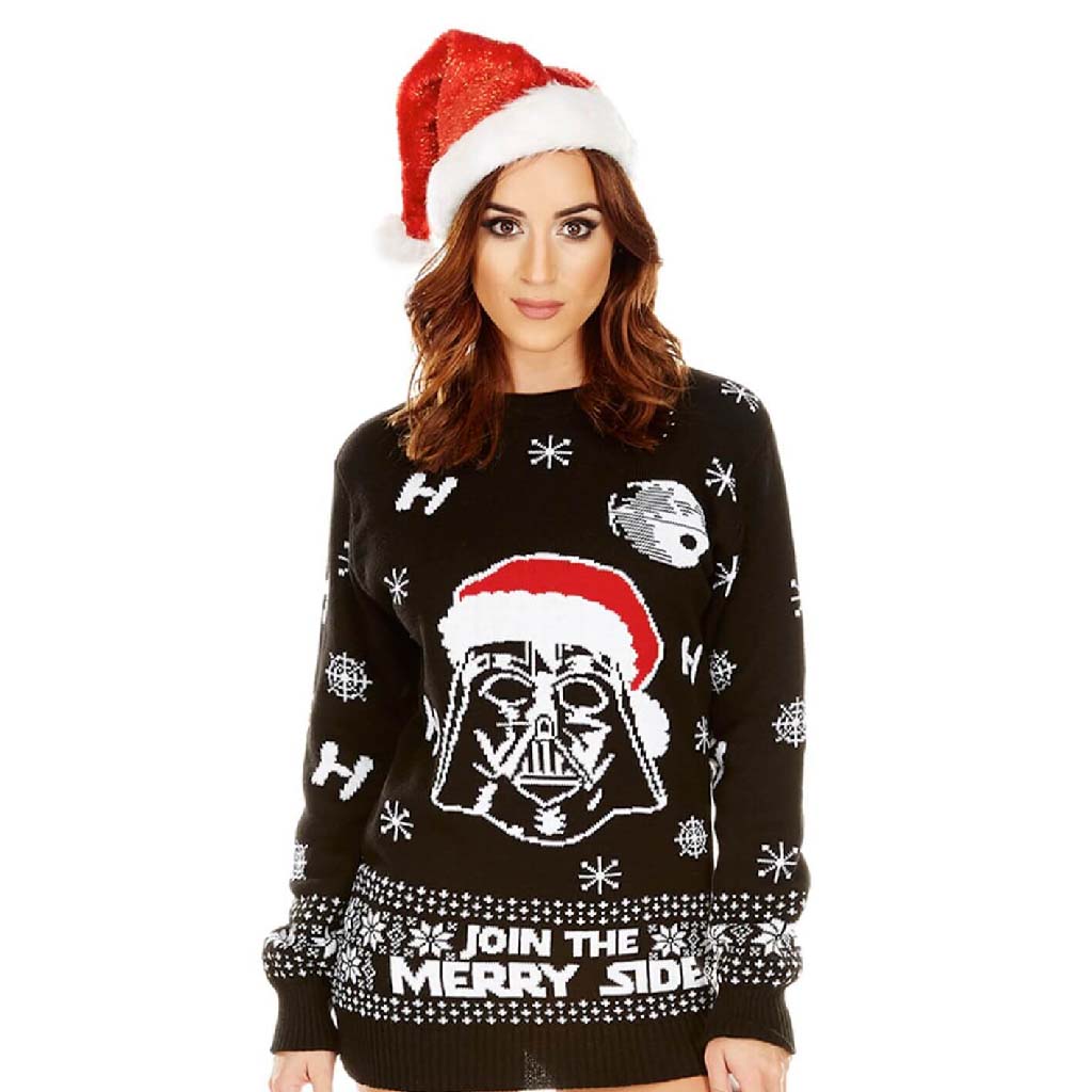 Womens Star Wars Darth Vader Ugly Christmas Sweater