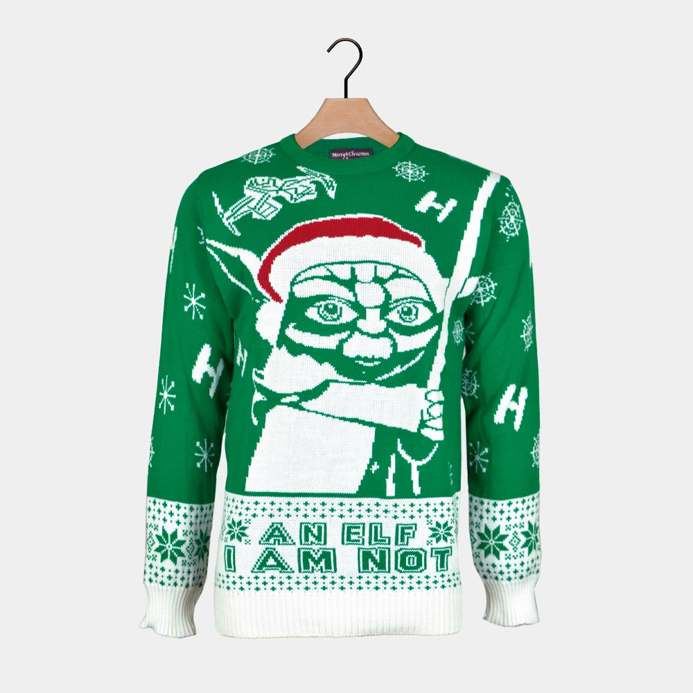 Star Wars Yoda Ugly Christmas Sweater